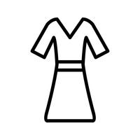 Clothes Line Black Icon vector