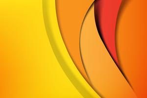 Orange and Yellow Abstract background dark and black layer overlaps 002 vector