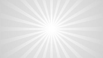 Abstract Grey and White Background with Starburst effect. and Sunburst beams element. starburst shape on white. Radial circular geometric shape. vector
