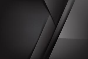 Abstract background dark and black overlaps 001 vector