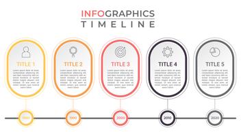 Infografía de negocios. diagrama de la competencia. Plantilla de visualización de datos empresariales para presentación. vector