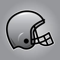 American Football Helmet vector