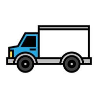 Delivery Truck vector