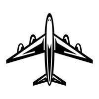 Airplane Flying Vector Icon