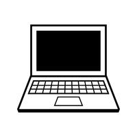 Laptop Computer Vector Icon