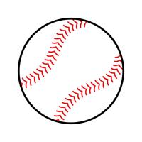 Baseball vector icon