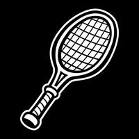 Tennis Racquet  Tennis Ball vector