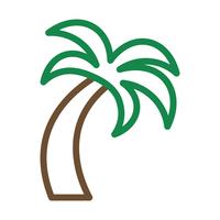 Palmera Vector icono