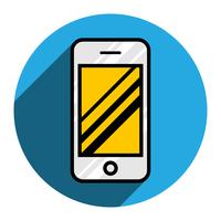 Smart phone vector icon