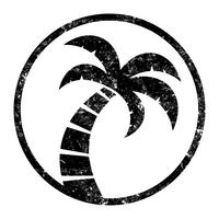 Palmera Vector icono