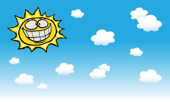 Cartoon Sun vector