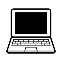 Laptop Computer Vector Icon