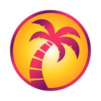 Palm Tree Vector Icon