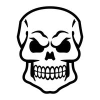 Skull graphic vector