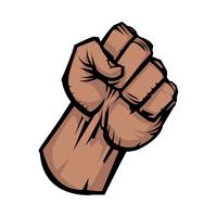 Raised Fist vector icon