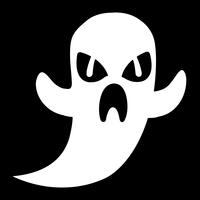 Cartoon Ghost vector