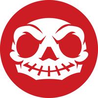 Skull graphic vector