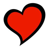 Heart Romantic Love graphic vector