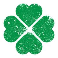 Lucky Irish Clover for St. Patrick's Day vector