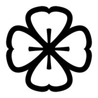 Lucky Irish Clover for St. Patrick's Day vector