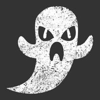 Fantasma de dibujos animados vector