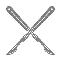 Medical Surgery Scalpel Tool vector