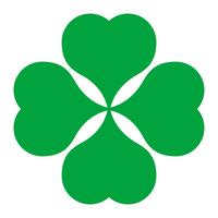 Lucky Irish Clover for St. Patrick's Day vector