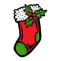 Christmas Stocking vector