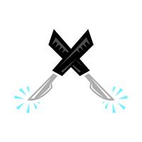 Medical Surgery Scalpel Tool vector