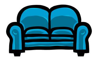 Couch vector icon