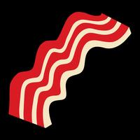 Bacon vector icon