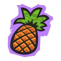 Pineapple Fruit vector