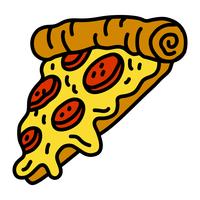 Pizza Slice vector icon