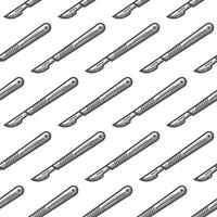 Medical Surgery Scalpel Tool vector