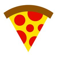 Pizza Slice vector icon