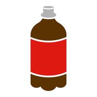 Botella de refresco de soda vector