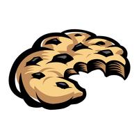Chocolate Chip Cookie vector