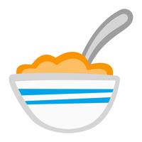 Bowl of Cereal vector icon