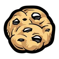 Chocolate Chip Cookie vector