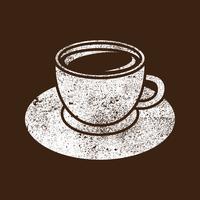 Icono de vector de bebida de café