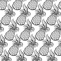 Pineapple Fruit vector