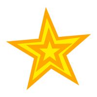 Icono de vector estrella