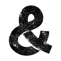 Ampersand vector icon