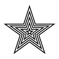 Star vector icon