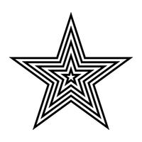 Star vector icon