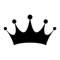 Royal crown vector icon