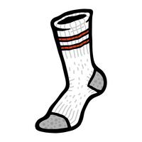 Socks Clothing for Feet vector