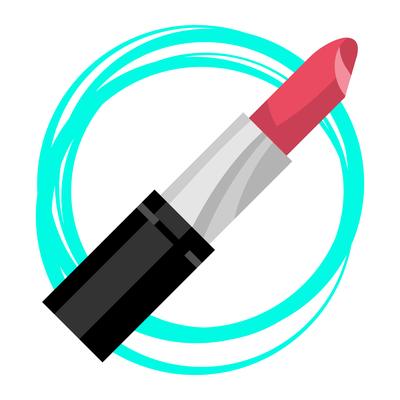 Fashion Stickers Such As Lipstick, Sunglasses, Mascara, Brush And Other On  Transparent Background. Royalty Free SVG, Cliparts, Vectors, and Stock  Illustration. Image 98853477.
