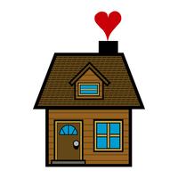 Home icon vector