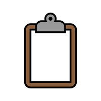 Clipboard Vector Icon